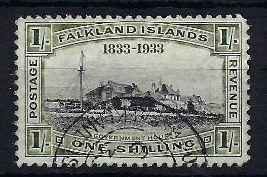 Image of Falkland Islands SG 134 FU British Commonwealth Stamp